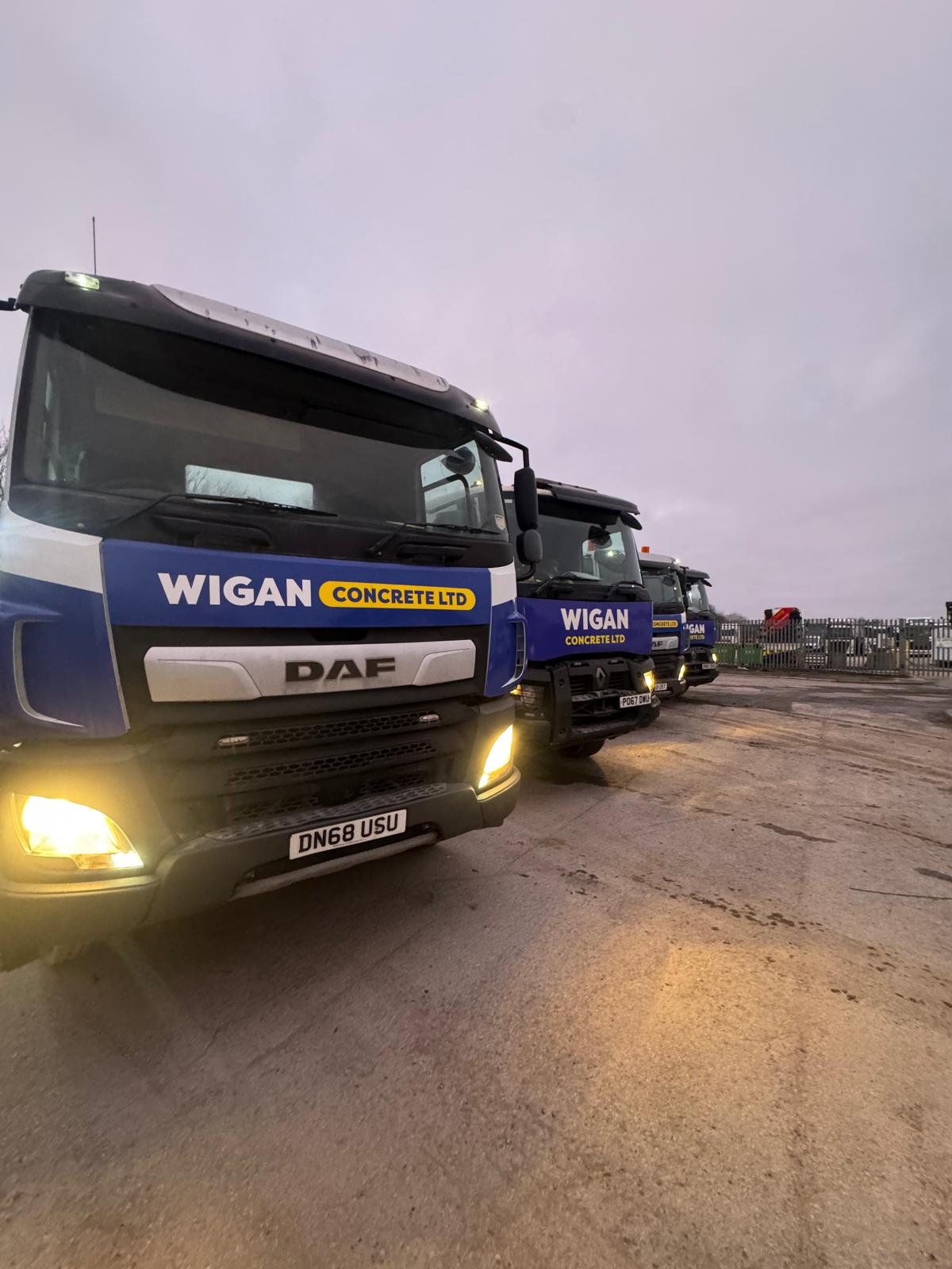 Wigan Concrete fleet
