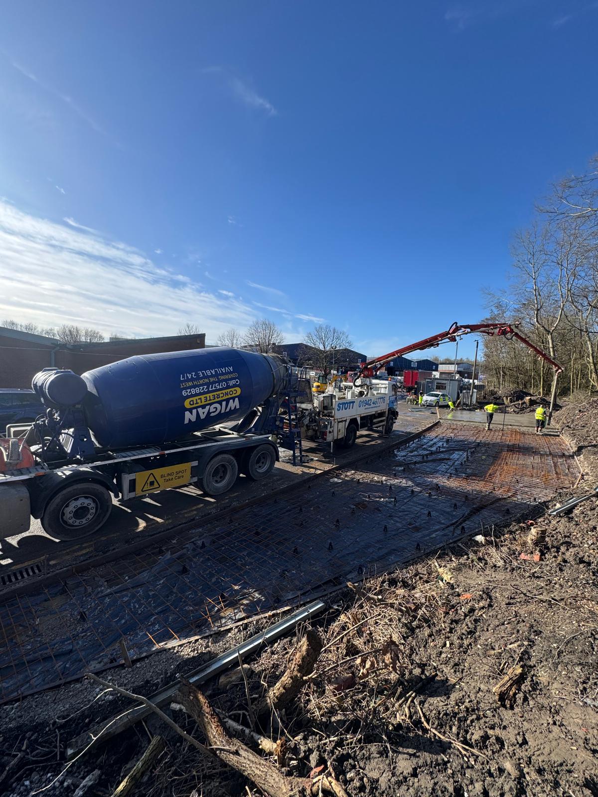 Wigan Concrete groundworks